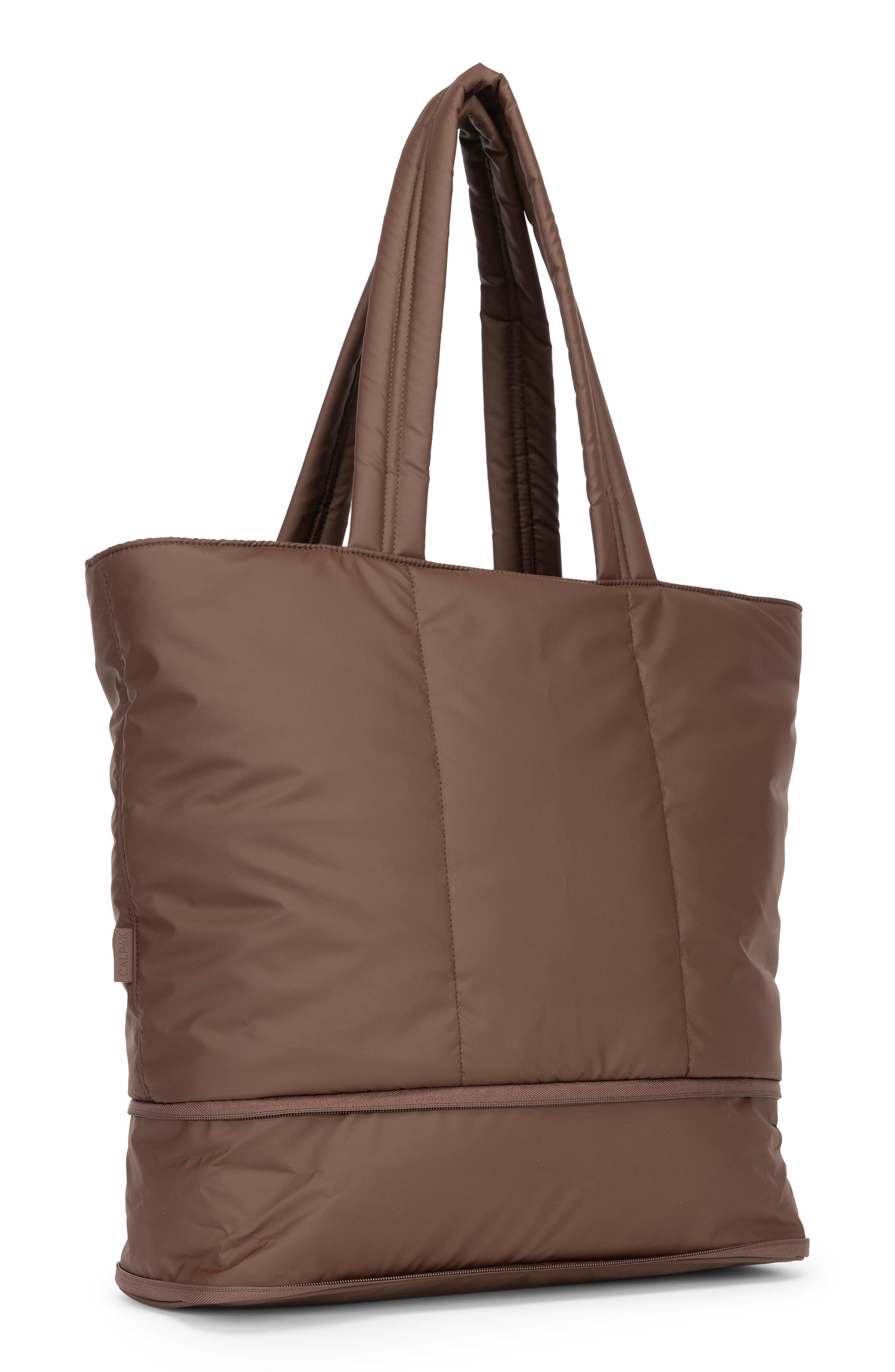 Luka Expandable Tote Bag, Alternate, color, WALNUT