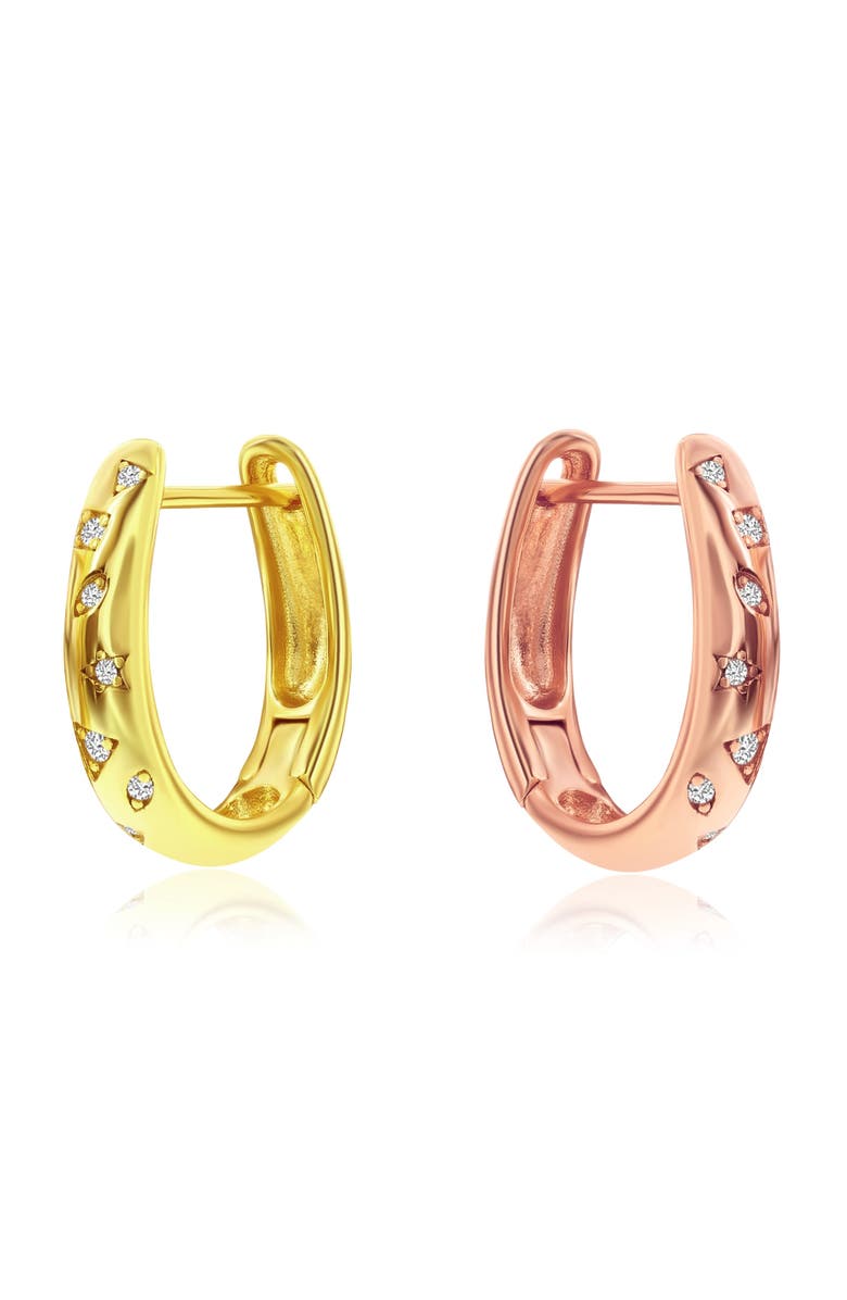 Donatello Gian Sterling Silver Mismatched Earrings, Main, color,