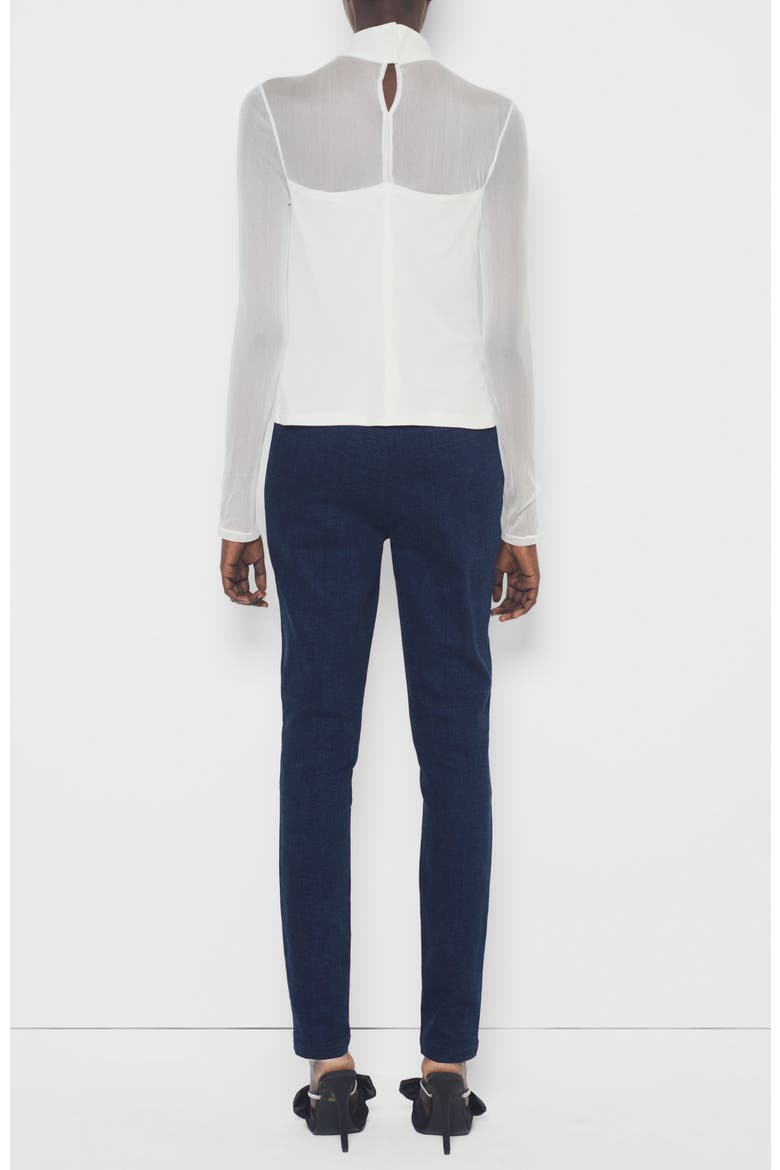 Eclipse Turtleneck, Alternate, color, White