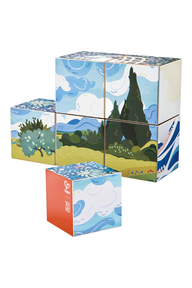 x The Met 6-Piece Puzzle Cube Set, Main, color, MULTI