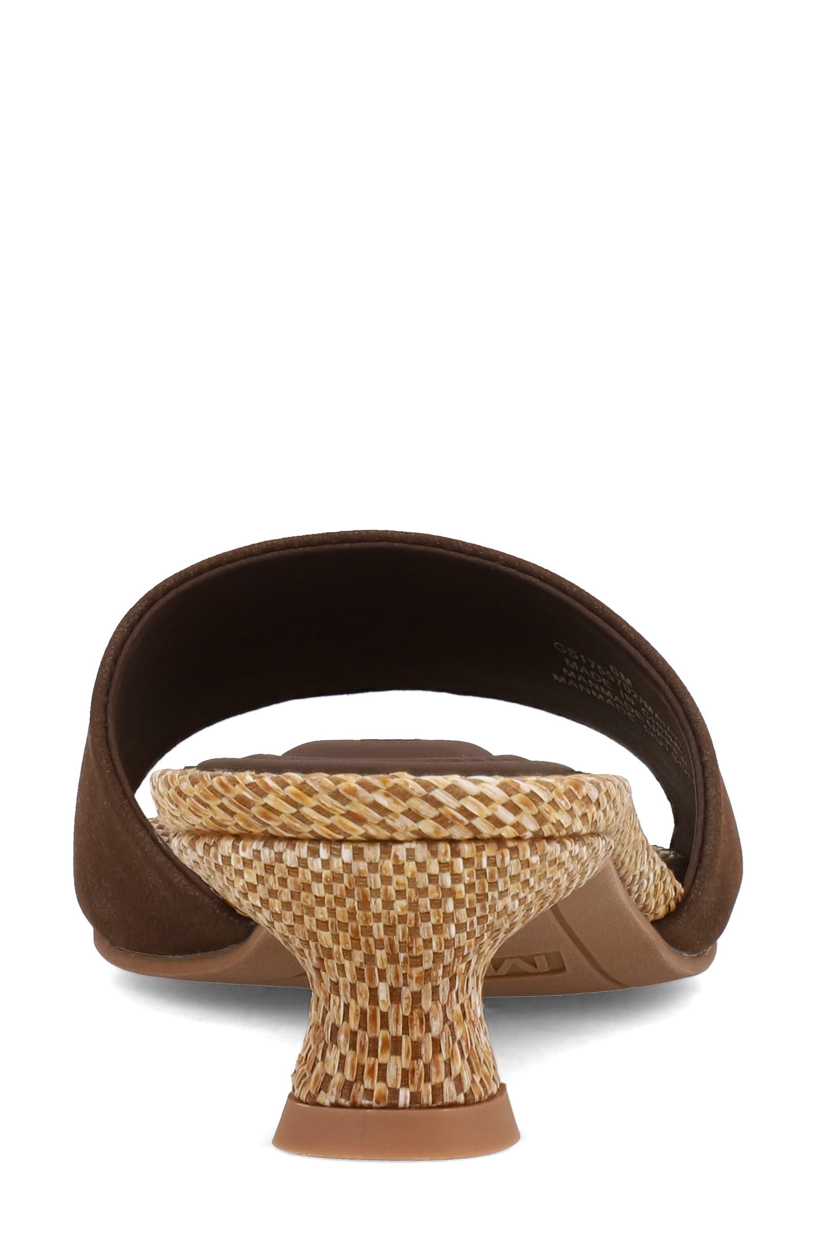 MIA Maiah Slide Sandal, Alternate, color, Chocolate