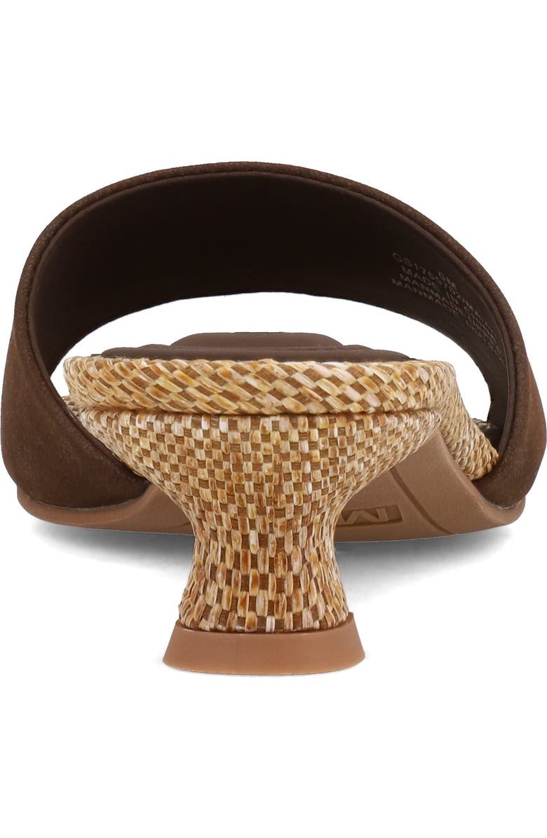 MIA Maiah Slide Sandal, Alternate, color, Chocolate