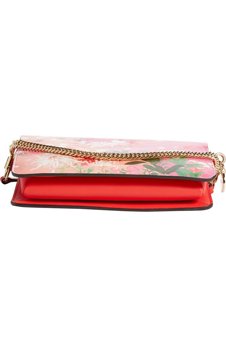 Givenchy Aroma Leather Floral Crossbody Bag, Alternate, color,