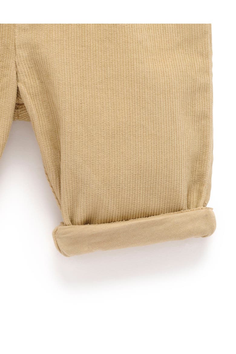Lined Corduroy Pants, Alternate, color, Mushroom