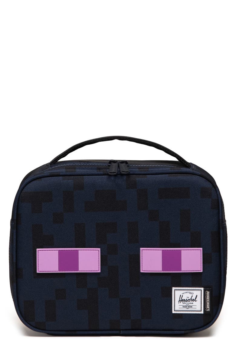 Kids' Mincraft Pop Quiz Lunch Bag, Main, color, ENDERMAN