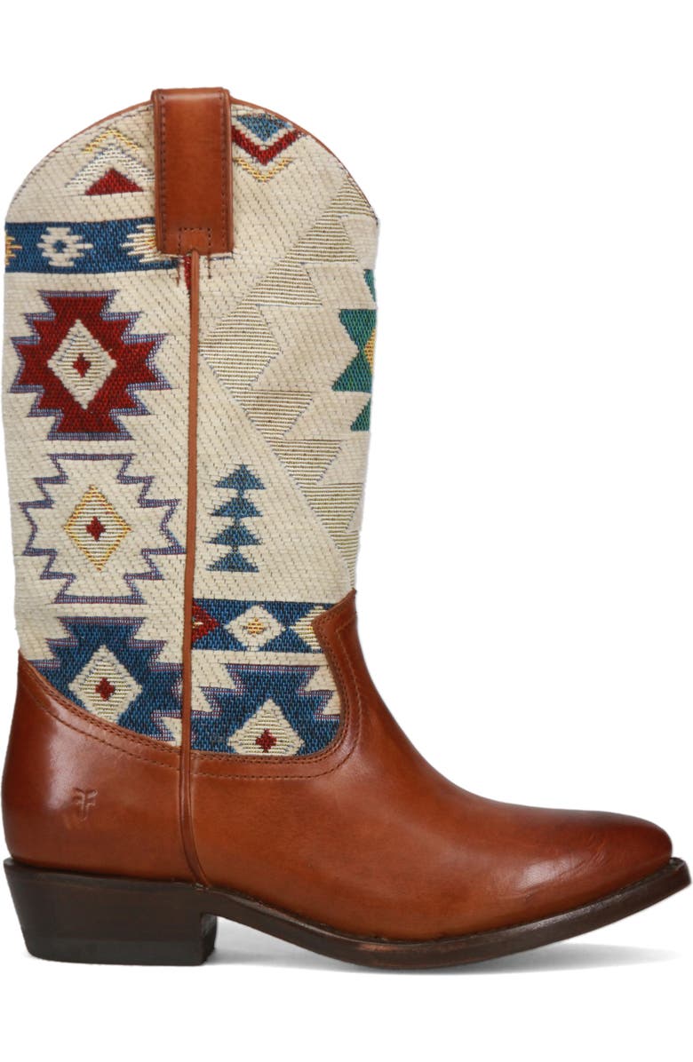 Frye Billy Western Boot, Alternate, color, Caramel Sw