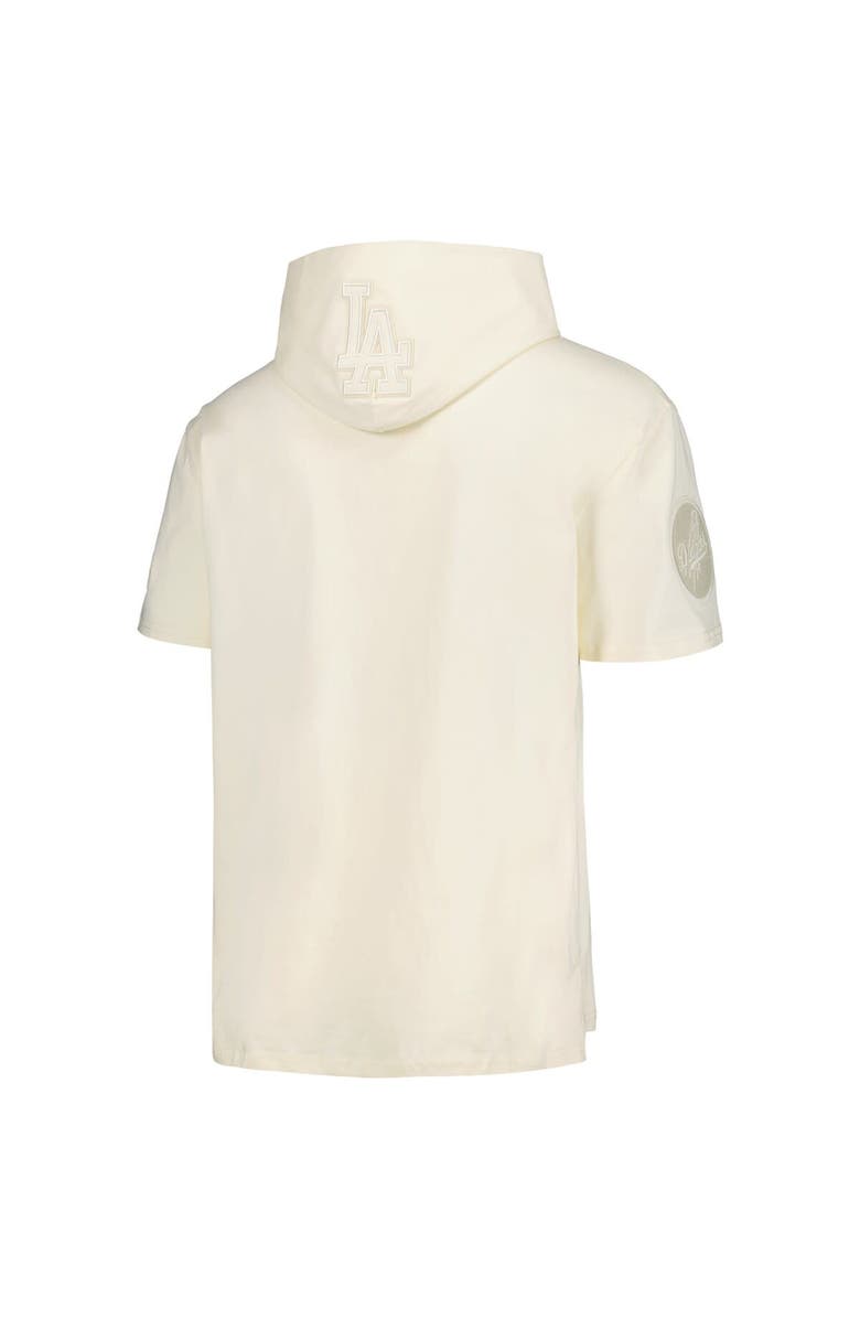 PRO STANDARD Men's Pro Standard Cream Los Angeles Dodgers Neutral Hoodie T-Shirt, Alternate, color, Cream