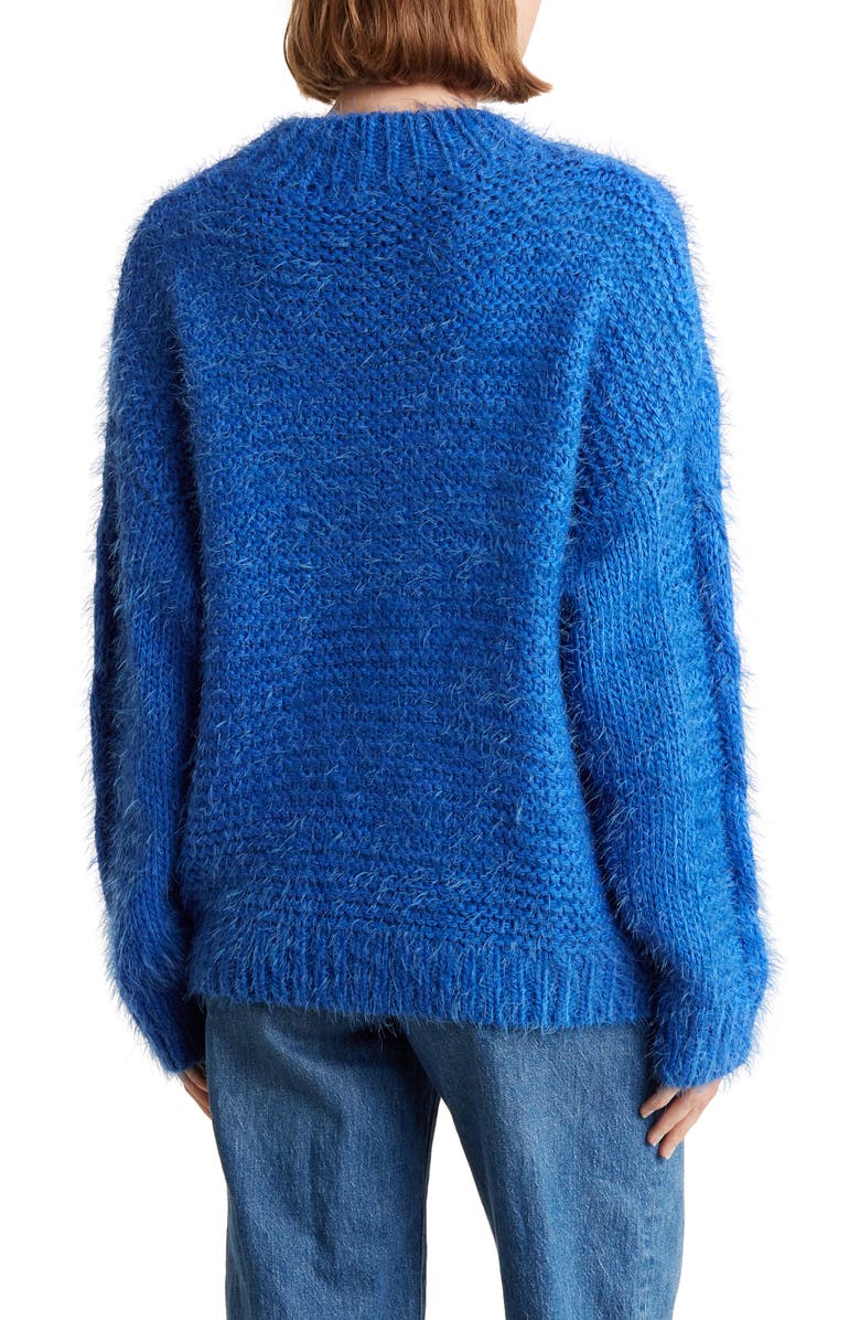 Renee C Cable Knit Pullover Sweater, Alternate, color, 