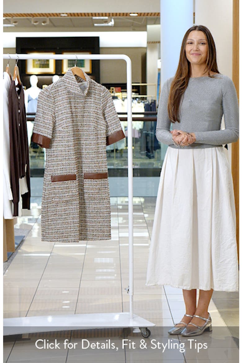 Metallic Tweed Dress video