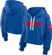 FANATICS Women's Fanatics Royal Buffalo Bills Oversized Hometown Heritage Cropped Hoodie