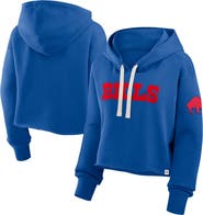 FANATICS Women's Fanatics Royal Buffalo Bills Oversized Hometown Heritage Cropped Hoodie