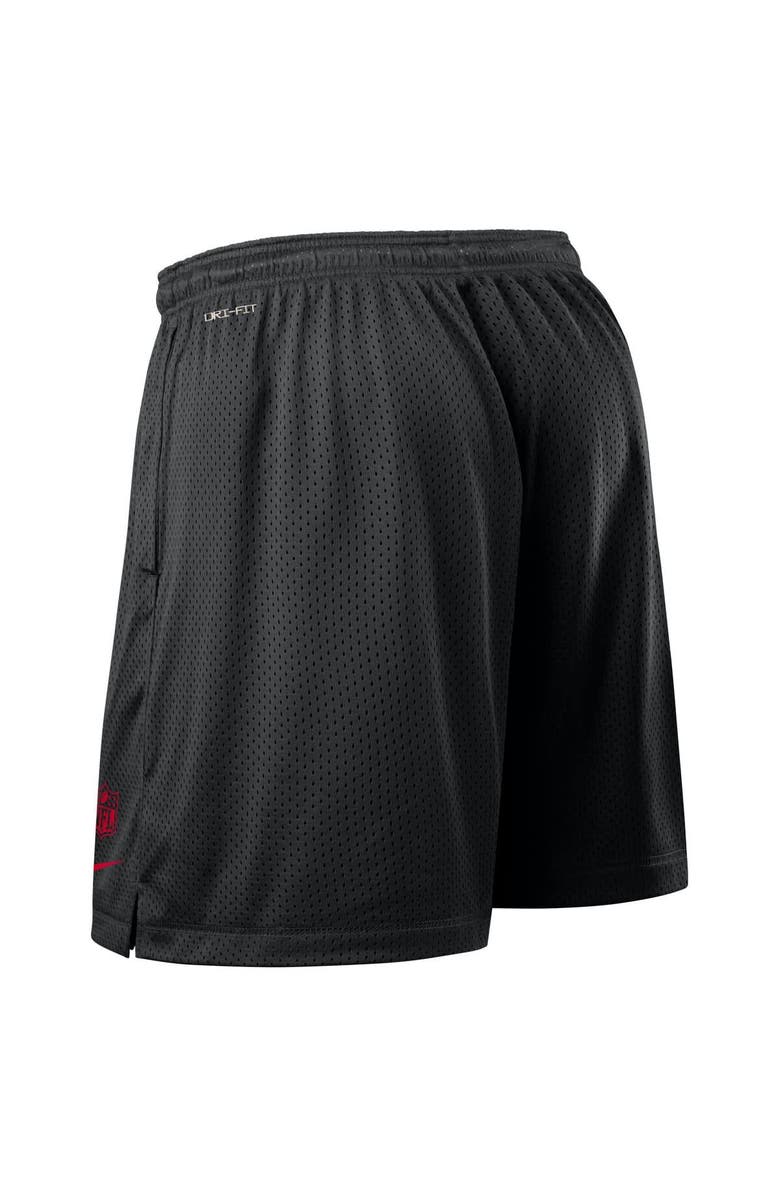 Nike Men's Nike Black Atlanta Falcons Sideline Reversible Performance Shorts, Alternate, color, Black