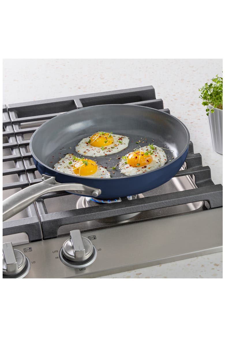 Premier Ceramic Nonstick 8-Piece Cookware Set, Alternate, color, BLUE
