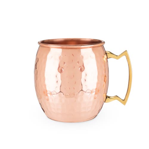 Twine Hammered Mule Mug In Copper