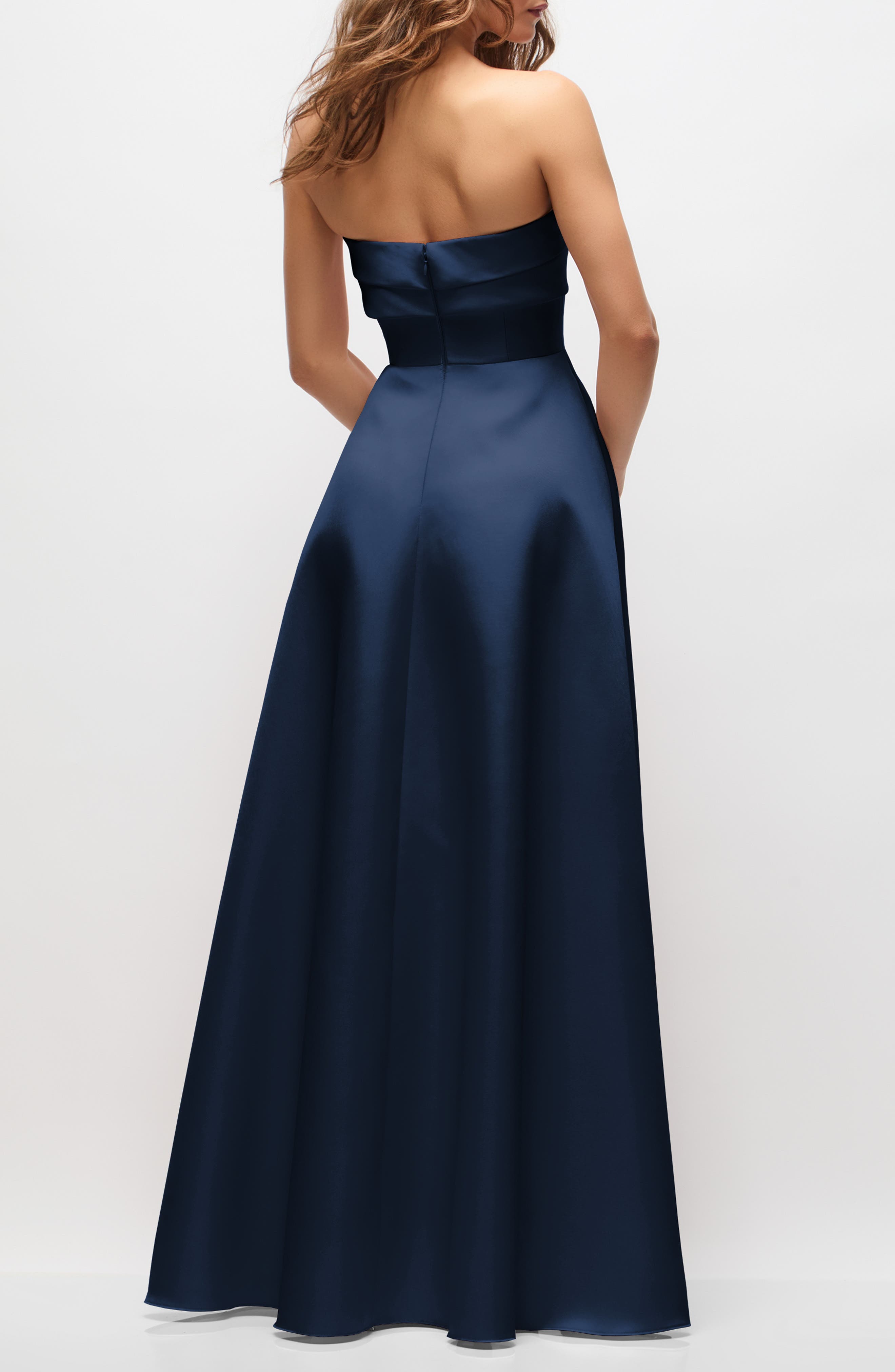 Antoinette Strapless Mikado Gown - image 4
