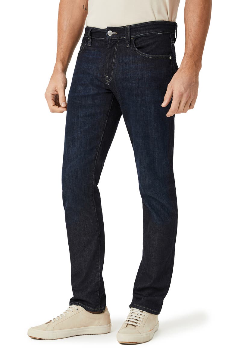 Mavi Jeans Matt Relaxed Straight Fit Jeans, Alternate, color, Rinse Brushed