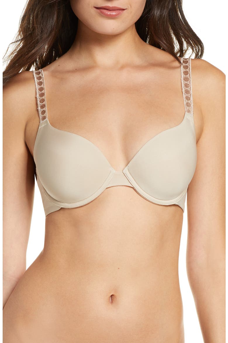 Swoon Underwire T-Shirt Bra, Main, color, NYLON