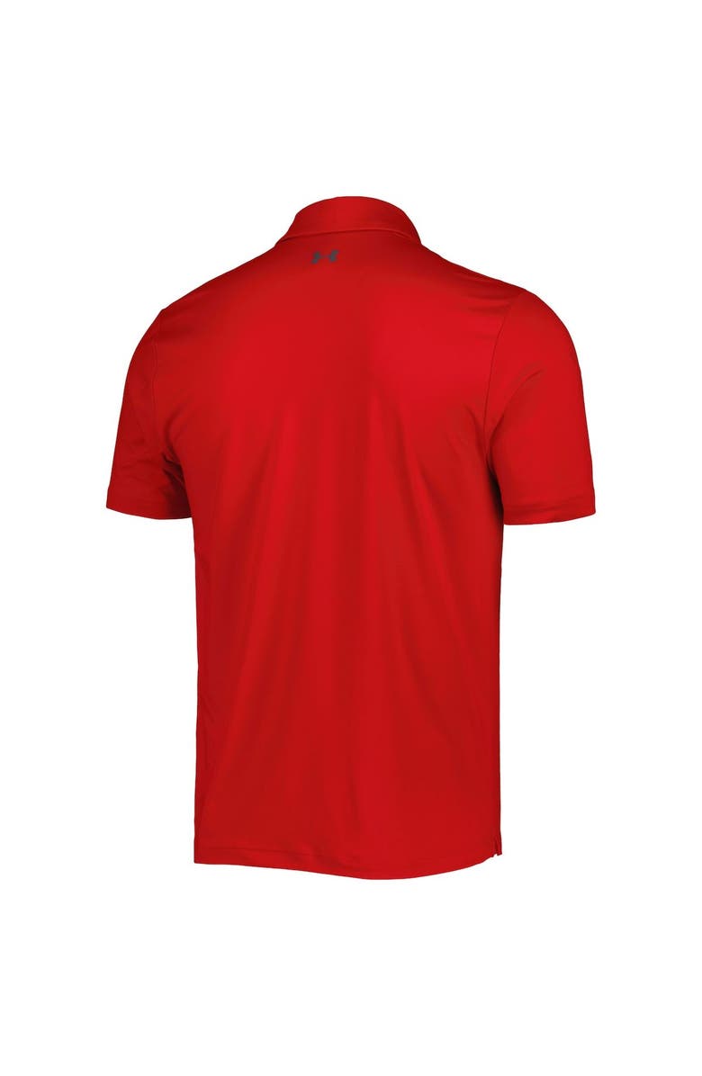 Under Armour Men's Under Armour Red 3M Open T2 Green Polo, Alternate, color, Red