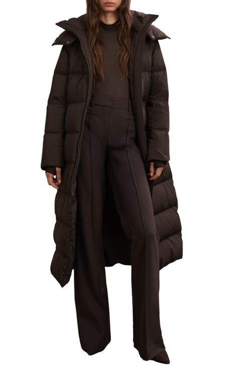 Colette Quilted Longline Puffer Jacket