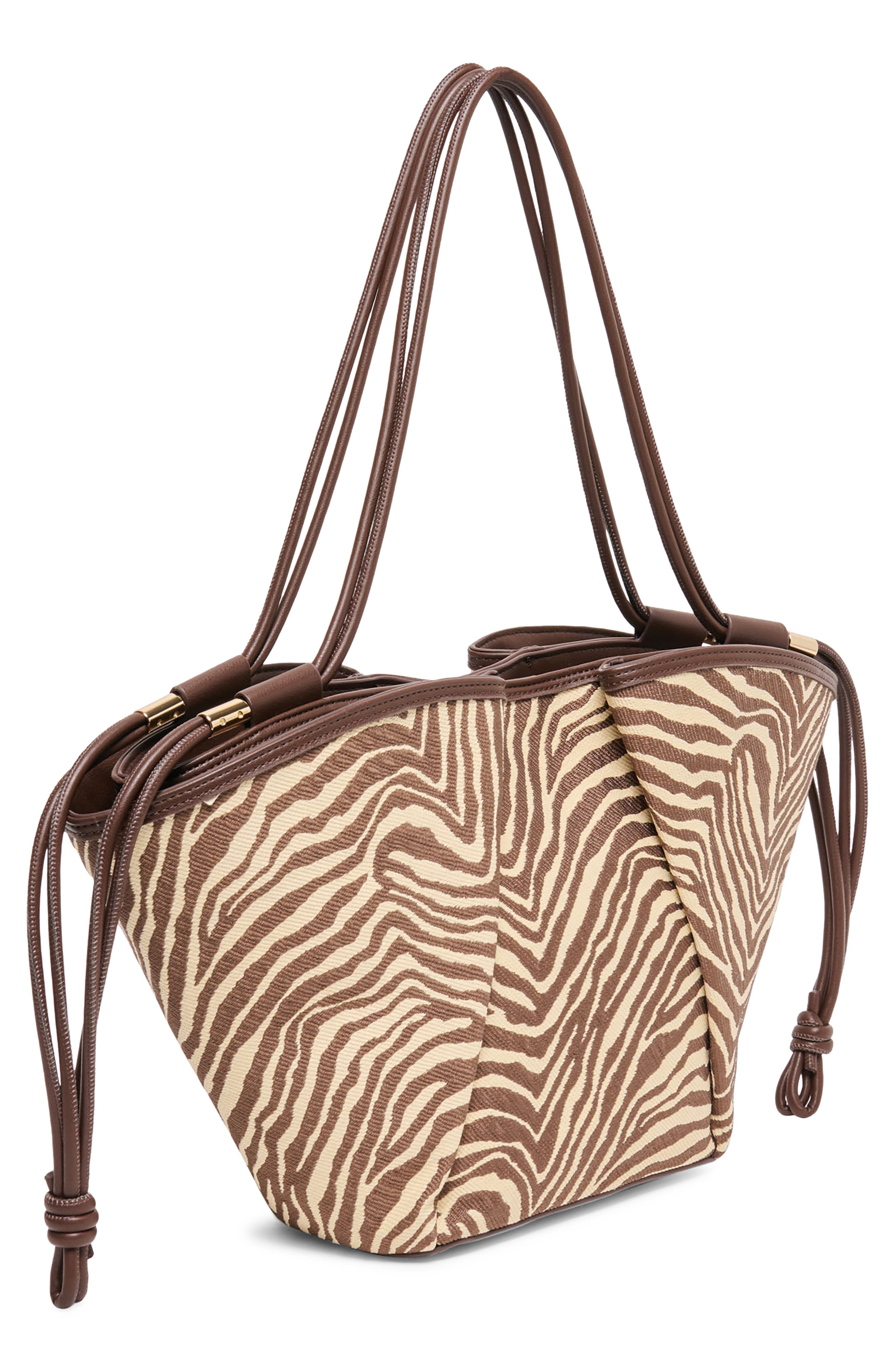 Maro Tote, Alternate, color, ZEBRA