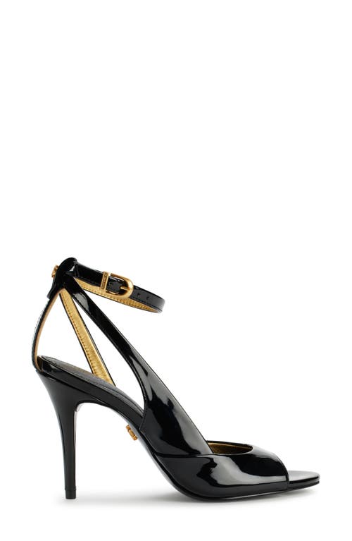 Donna Karan New York Somerset Ankle Strap Sandal In Black