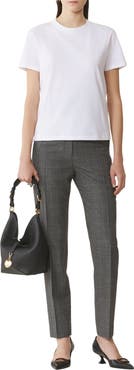 Lanvin Cotton T-Shirt With Ribbon Detail