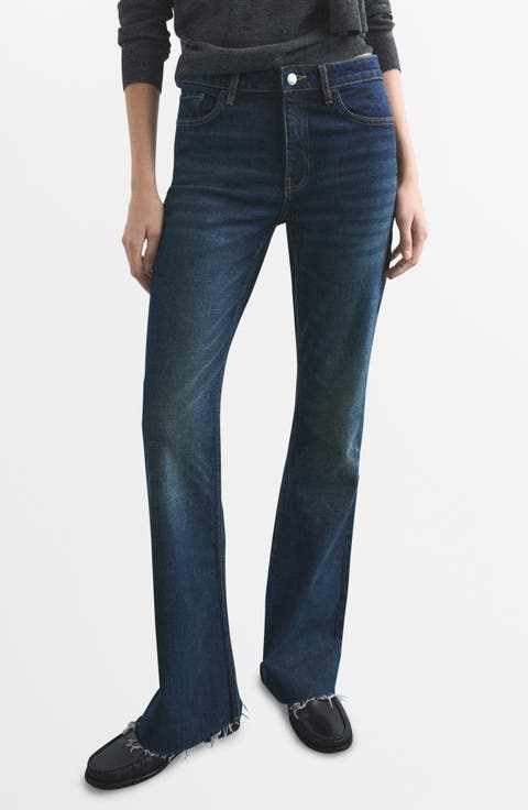Fiona Mid Rise Flare Jeans (Regular & Plus)