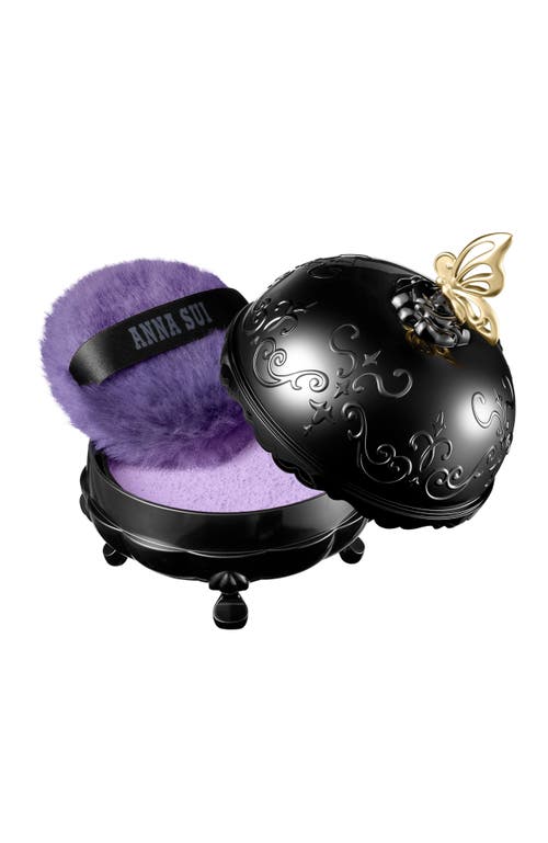 Anna Sui Loose Face Powder Case In Black