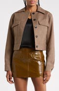 A.L.C. Blake Houndstooth Wool Jacket