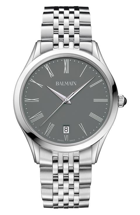 Classic R Grey Bracelet Watch, 41mm