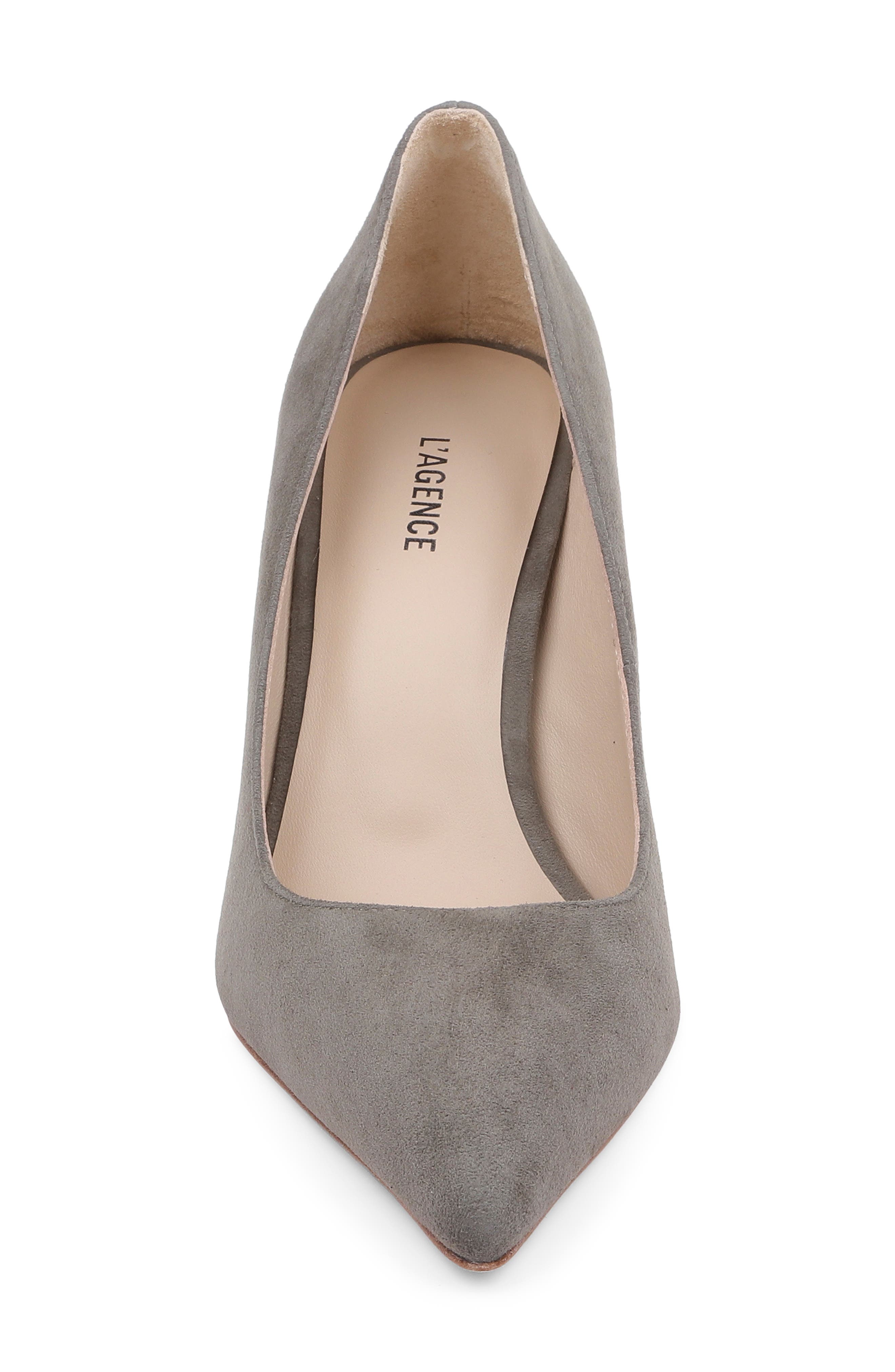 Maelle Pointed Toe Pump, Alternate, color, SMOKE SUEDE