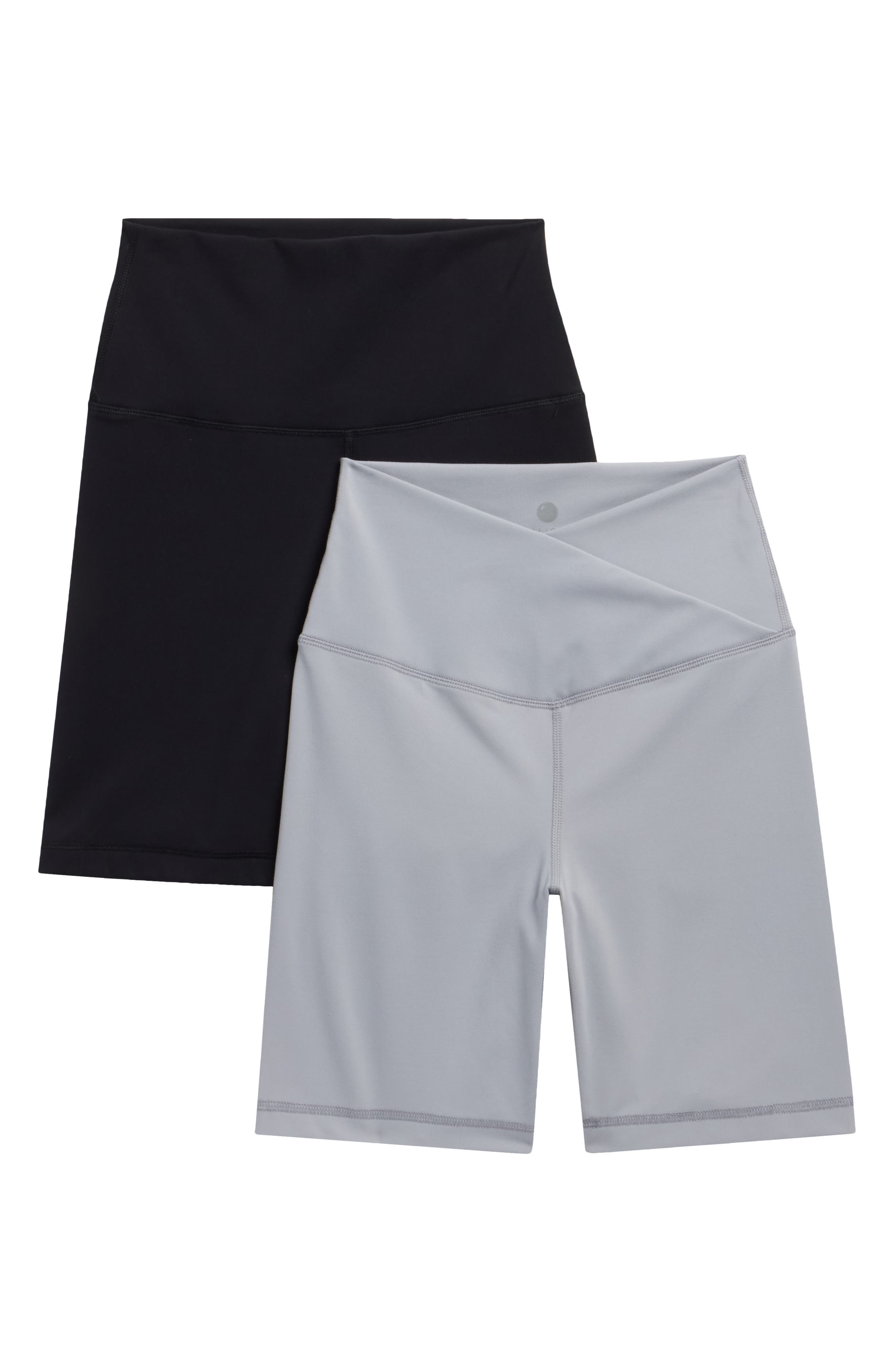 Eclipse Crossover Waistband Yoga Shorts
