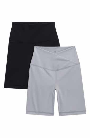 Eclipse Crossover Waistband Yoga Shorts