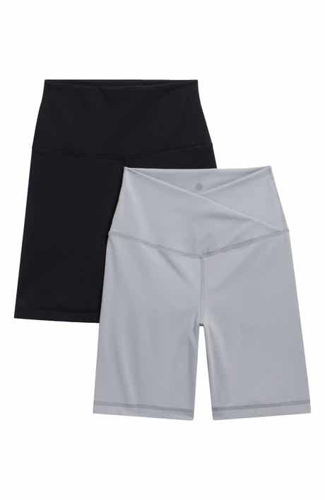 Eclipse Crossover Waistband Yoga Shorts