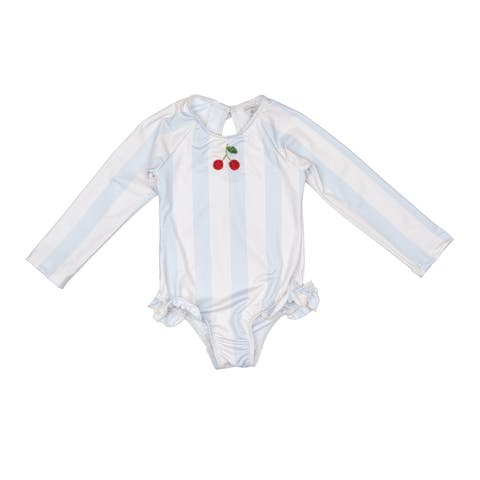 L/S Cherry Swimsuit (Toddler & Little Kid)