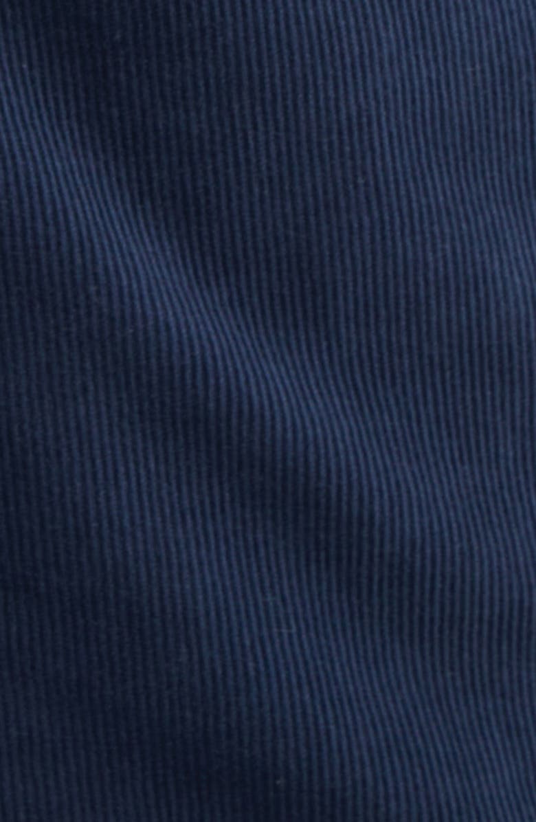 TOM FORD Microcorduroy Slim Fit Five-Pocket Pants, Alternate, color, Hb825 Navy
