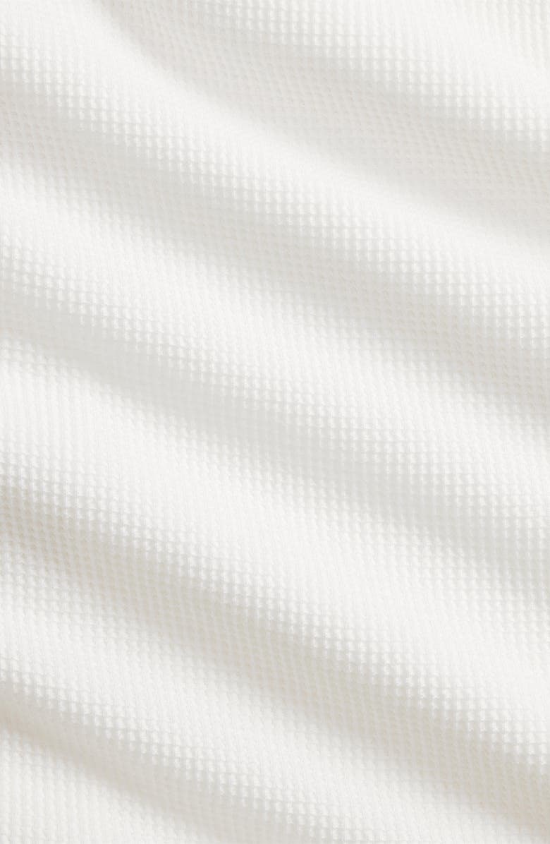 Polo Ralph Lauren Waffle Knit Cotton & Linen Camp Shirt, Alternate, color, Nevis