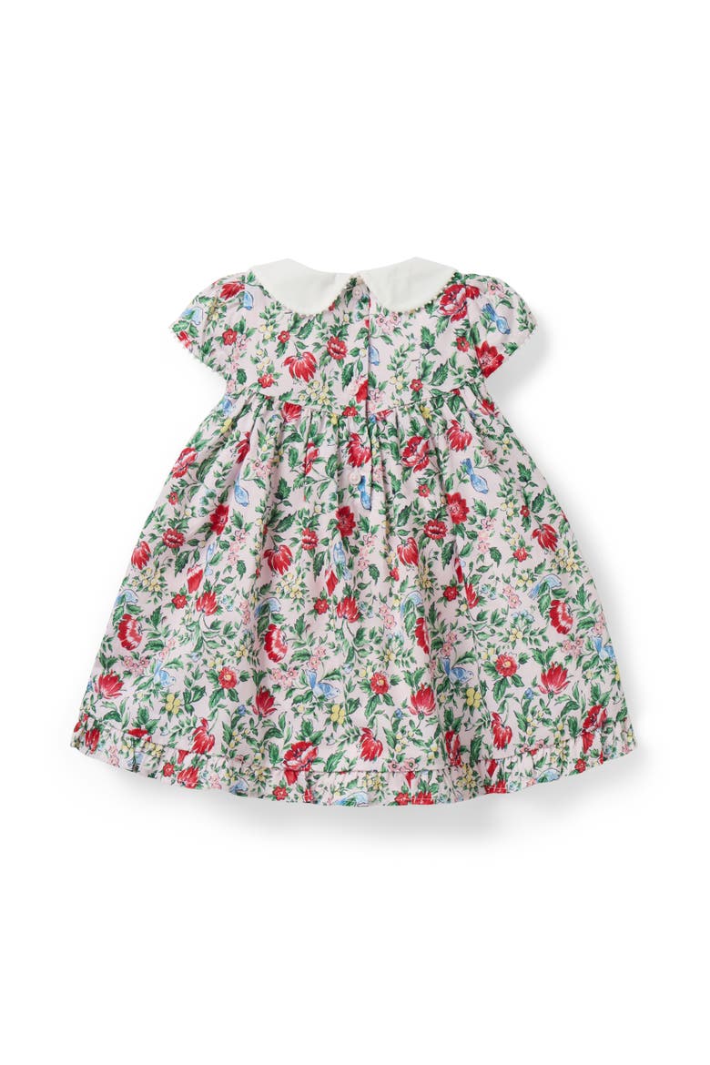 Ditsy Floral Collared Dress, Alternate, color, Pink
