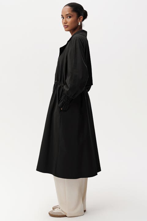 Daniele Belted Midi Trenchcoat