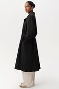 Exquise Daniele Belted Midi Trenchcoat