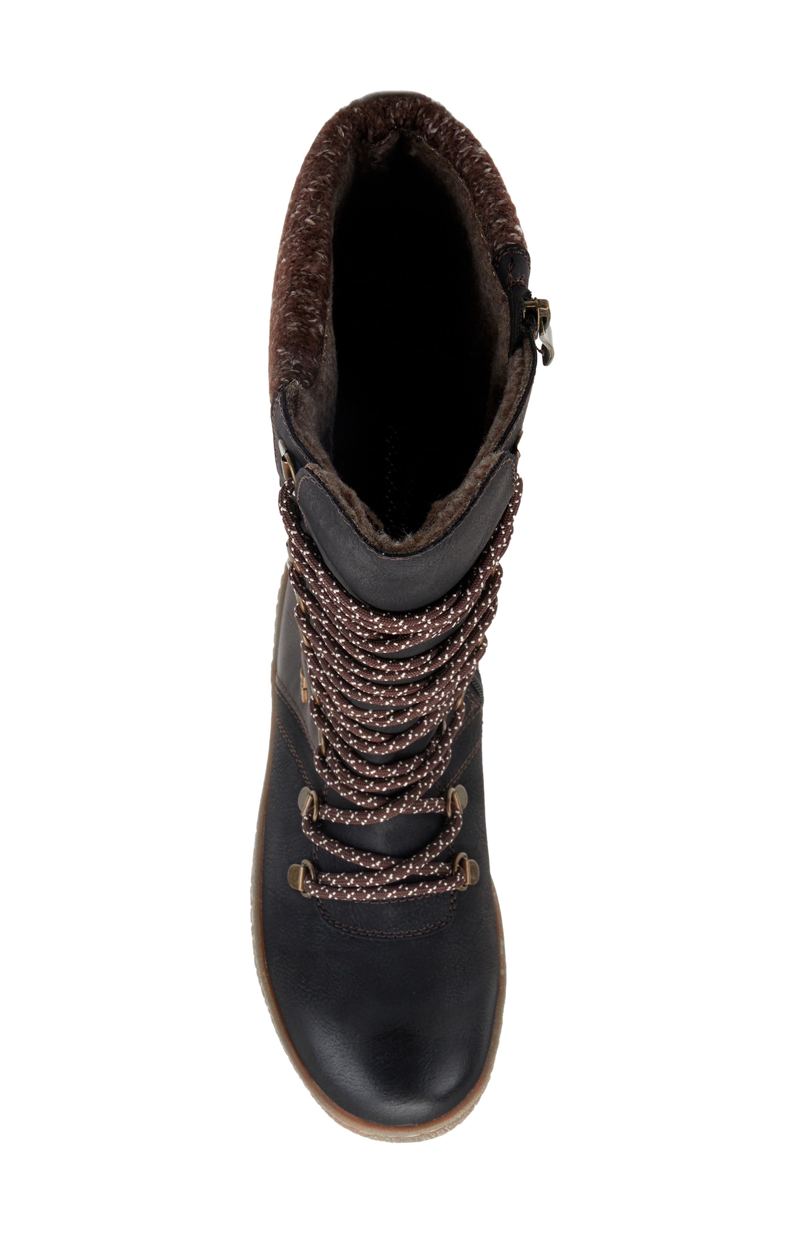 Spring Step Chibero Faux Shearling Lined Water Resistant Boot, Alternate, color, 