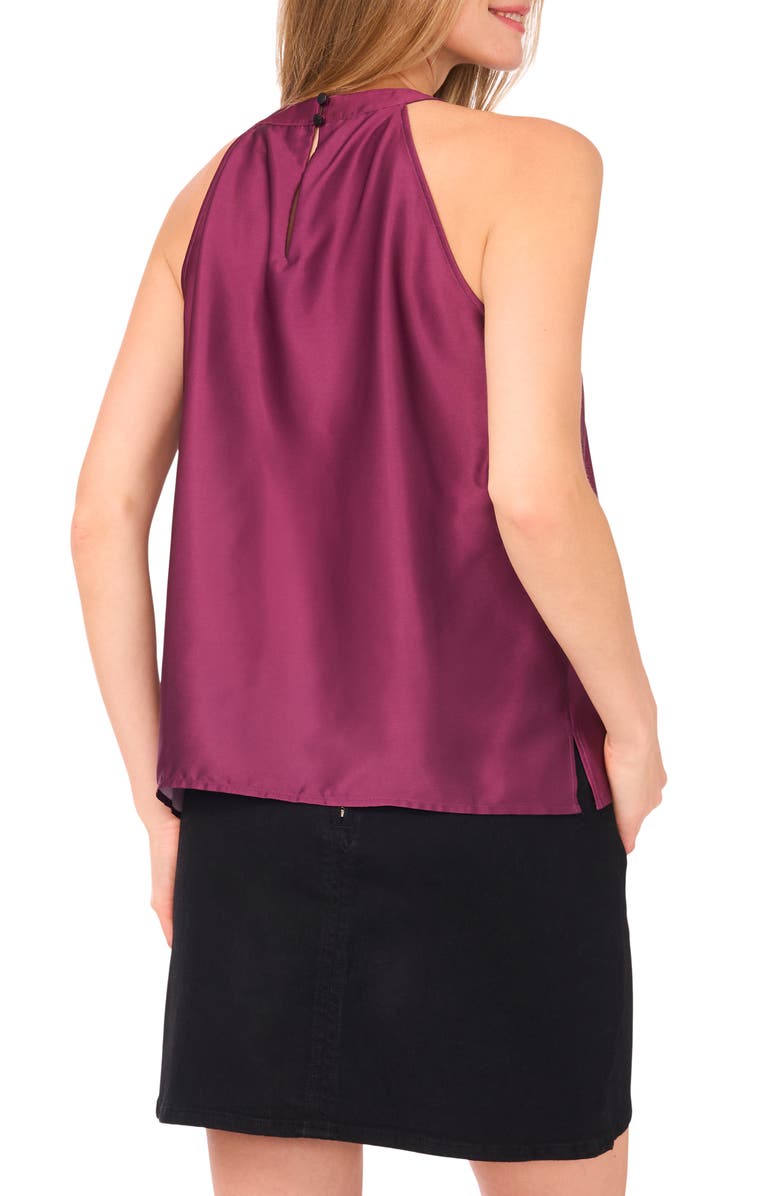 Vince Camuto Print Sleeveless Top, Alternate, color, Sweet Plum