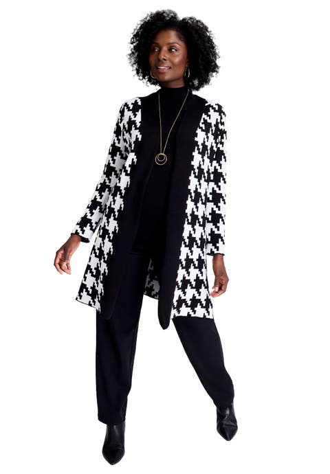 Fine Gauge Cardigan Topper (Plus Available)