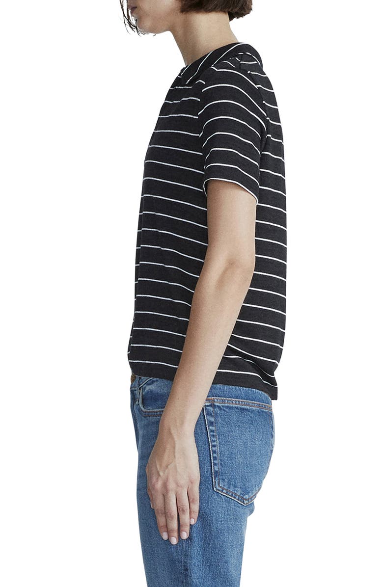 rag & bone Stripe Polo Shirt, Alternate, color, 