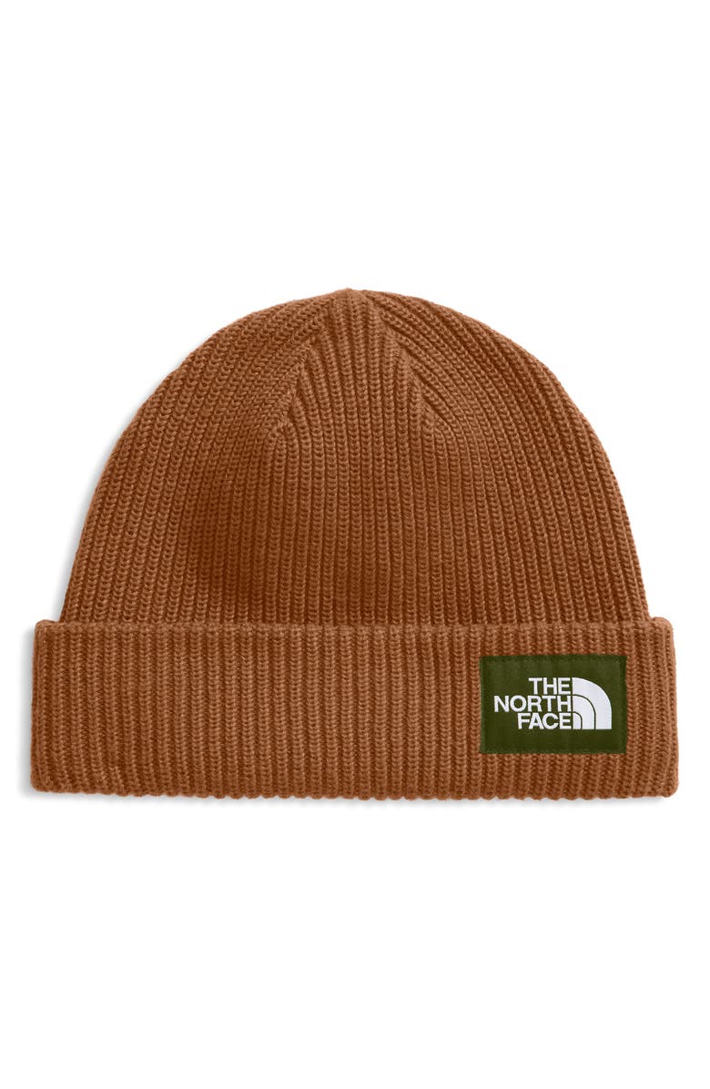 The North Face Salty Dog Beanie, Main, color, Burnt Umber
