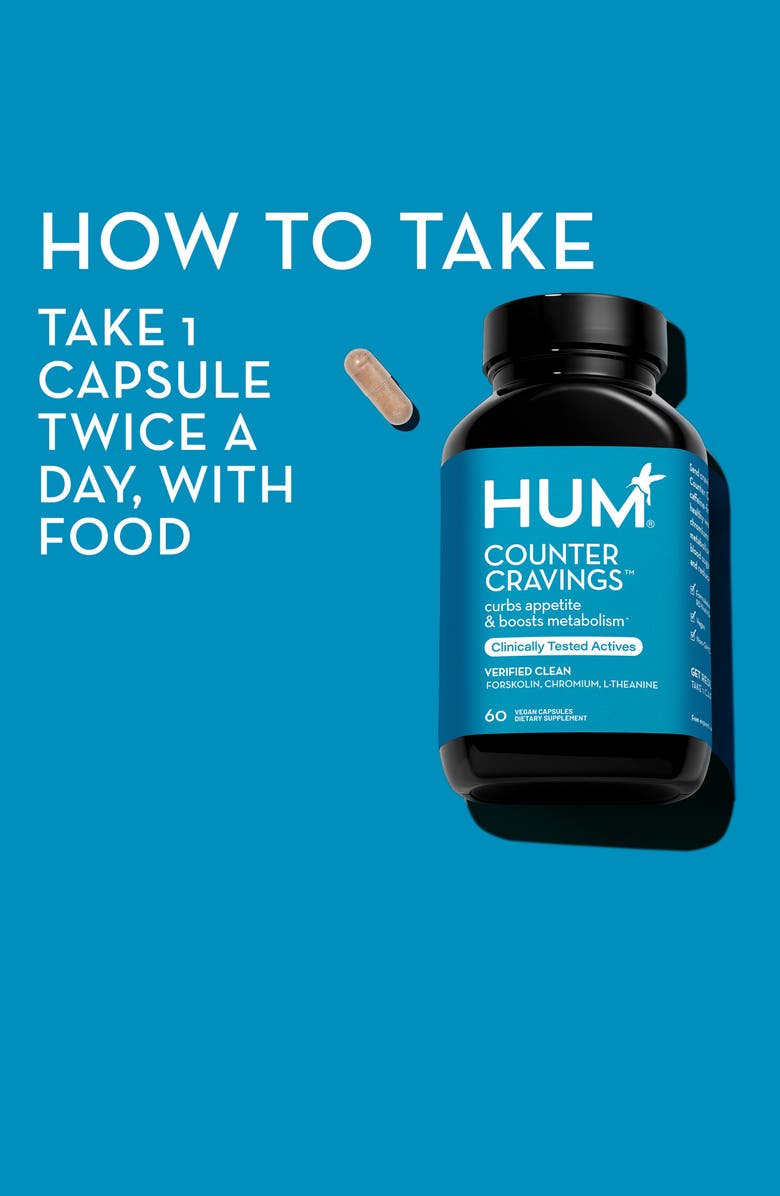 Hum Nutrition Counter Cravings<sup>™</sup> Dietary Supplement, Alternate, color, 