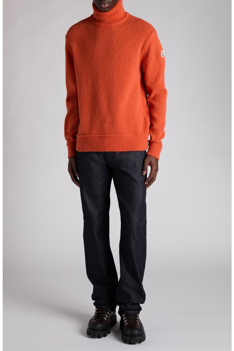Virgin Wool Blend Tuirtlenenck Sweater, Alternate, color, SUMMER FIG
