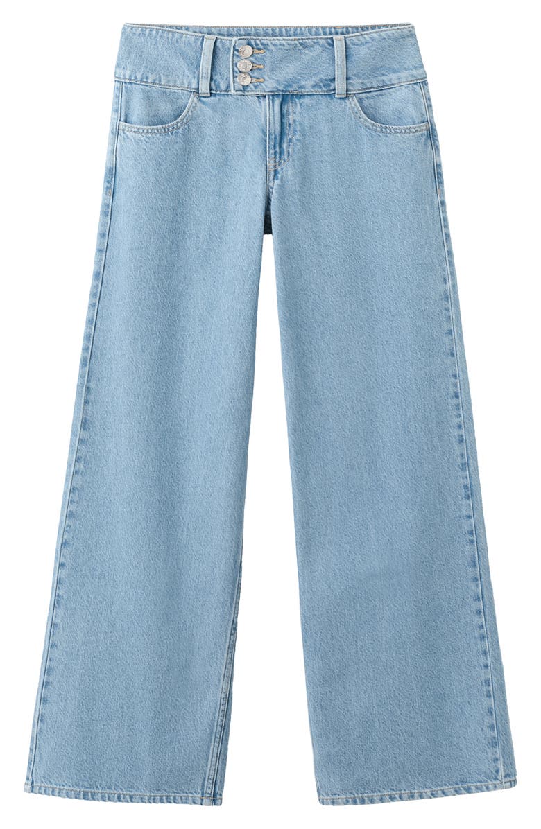 MANGO TEEN Low Rise Cotton Jeans, Alternate, color, 