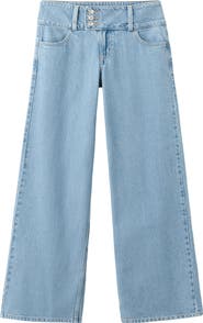MANGO TEEN Low Rise Cotton Jeans