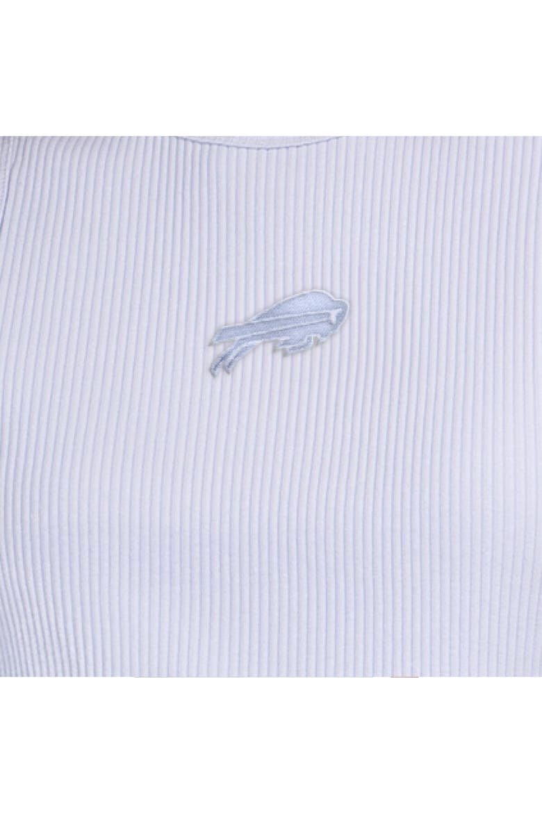 Women's Starter Pastel Blue Buffalo Bills Travel Pastels Cropped Tank, Alternate, color, Light Blue